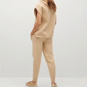 Mango knit pants